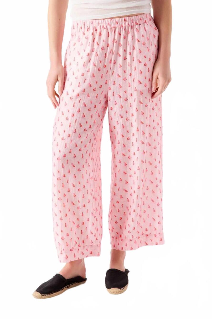 NEW AMERICAN VINTAGE zivow wide leg pants in celestine